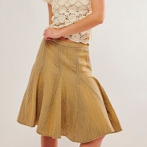 Free People Candace Midi Skirt Women's Size Small